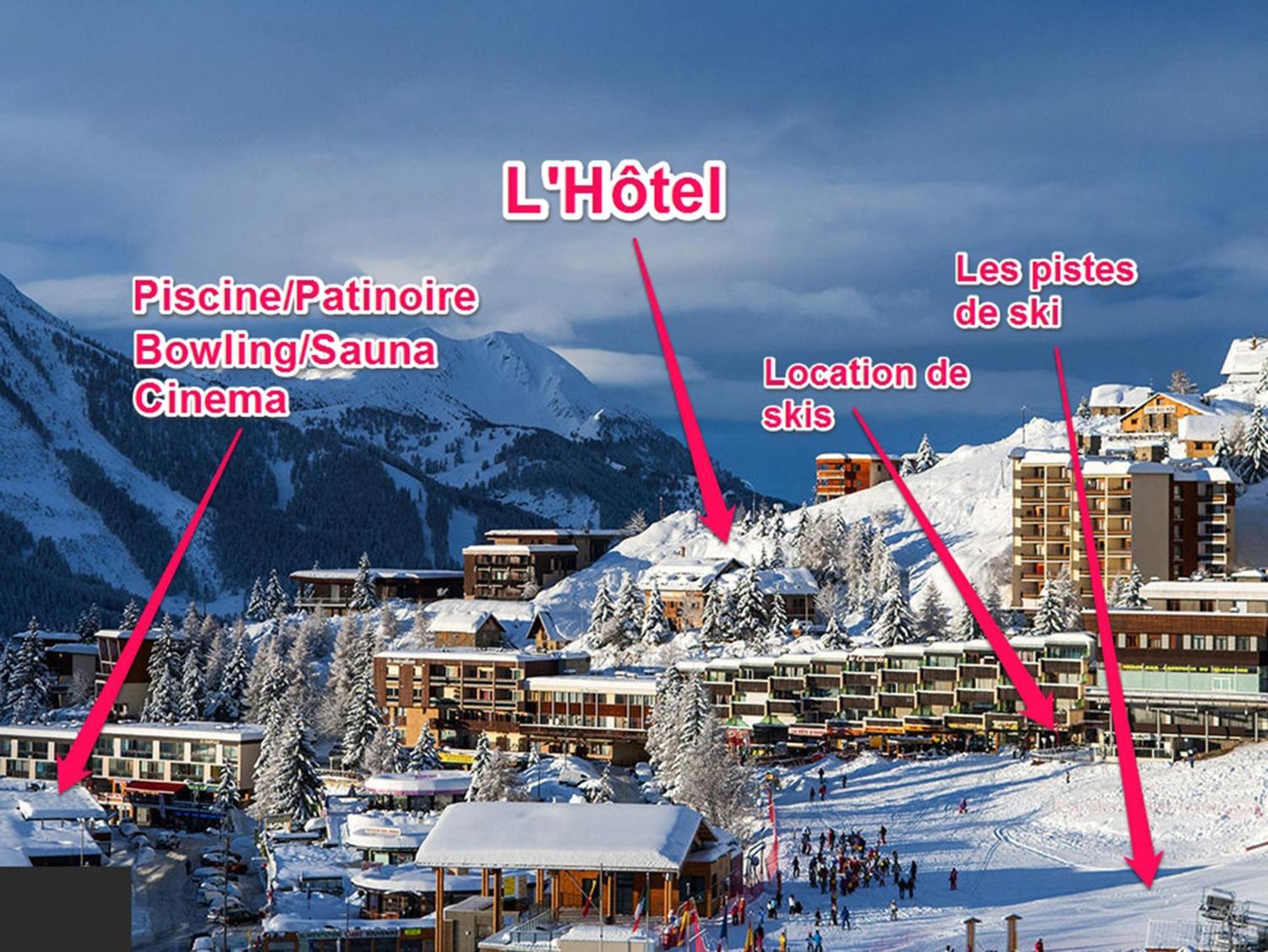 Hôtel les Gardettes Orcières Extérieur photo